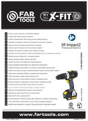 Far Tools X-FIT XF-Impact2 Traduccion Del Manual De Instrucciones Originale