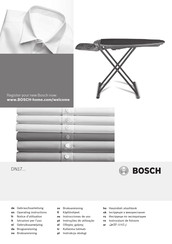 Bosch Sensixx'x TDN1700P Instrucciones De Uso