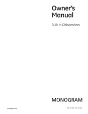 Monogram ZDT975SPJ0SS Manual Del Propietário