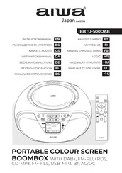 Aiwa BBTU-500DAB Manual De Instrucciones