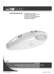 Clatronic AKS 827 Instrucciones De Servicio