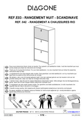 Gautier DIAGONE E03 Instrucciones De Montaje