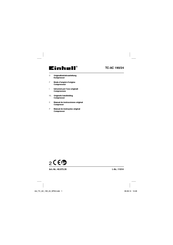 EINHELL 40.073.35 Manual De Instrucciones Original