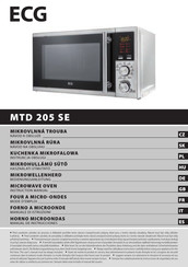 ECG MTD 205 SE Manual De Instrucciones