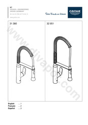 Grohe K7 31 380 Instrucciones De Instalación