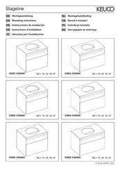 KEUCO Stageline 32855 900000 Instrucciones De Instalación