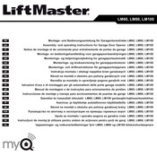 LiftMaster LM100 Instrucciones De Montaje Y Manejo