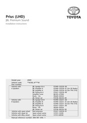 JBL PZ490-G0230-02 Manual Del Usuario