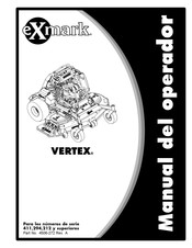 Exmark VERTEX VXS730GKA52400 Manual Del Operador