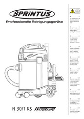 Sprintus N 30/1 KS waterking Manual Del Usuario