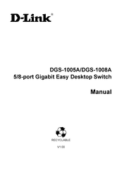 D-Link DGS-1005A Manual