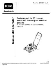 Toro 22176TE Manual Del Operador