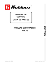 Koblenz PMK 76 Manual De Servicio