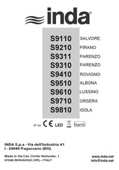 inda ALBONA S9510 Instrucciones De Montaje
