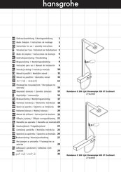 Hansgrohe Raindance E 300 1jet Showerpipe 350 ST EcoSmart 27362000 Modo De Empleo/Instrucciones De Montaje