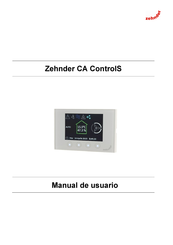 Zehnder CA ControlS Manual De Usuario