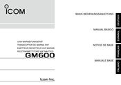 Icom GM600 Manual Básico