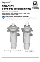 AIRLESSCO PRO-DUTY 17filM988 Reparación