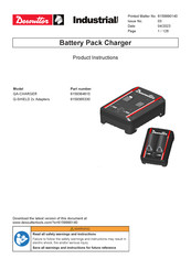 Desoutter QA-CHARGER Manual De Instrucciones