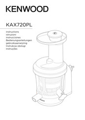 Kenwood KAX720PL Instrucciones