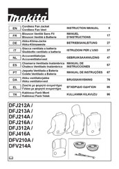 Makita DFV210A Manual De Instrucciones