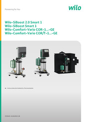Wilo Comfort-Vario COR/T-1-GE Serie Instrucciones De Instalación Y Funcionamiento