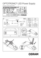 Osram OPTOTRONIC OTi DALI 10/220-240/700 NFC Manual Del Usuario