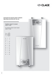 clage CEX-U Instrucciones De Uso