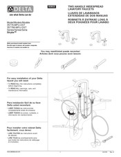 Delta 357766-BLMPU-DST STRYKE Instrucciones De Montaje