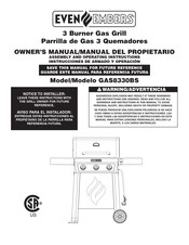 Even Embers GAS8330BS Manual Del Propietário