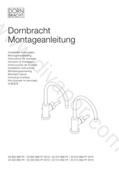 Dornbracht 33 815 888-FF Instrucciones De Montaje