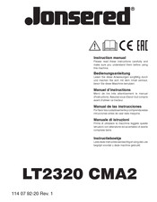 Jonsered LT2320 CMA2 Manual De Las Instrucciones