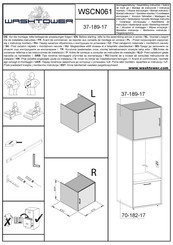 Washtower 37-189-17 Instrucciones De Montaje