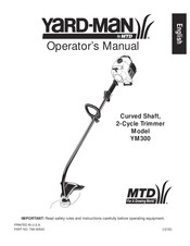 MTD YARD-MAN YM300 Manual Del Operador