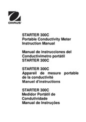 OHAUS STARTER ST300C-G Manual De Instrucciones