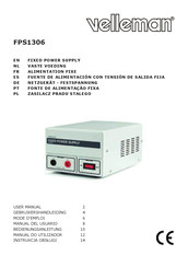 Velleman FPS1306 PS1306N Manual Del Usuario