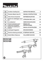 Makita DCG140RTX Manual De Instrucciones