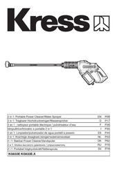 KRESS KG633E.X Manual De Instrucciones