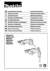 Makita HR2630J Manual De Instrucciones