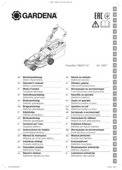 Gardena 14637 Instrucciones De Empleo