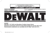 DeWalt DCF887D2 Manual De Instrucciones