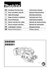 Makita DSS501ZJ Manual De Instrucciones