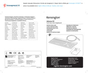 Kensington Advance Fit K72357 Manual De Instrucciones