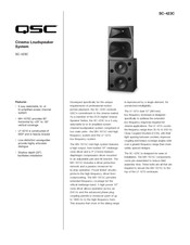 QSC SC-423C Manual Del Usuario