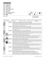 Siemens BD2-AK 1 Serie Instrucciones De Montaje