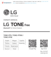 LG TONE-FP9W Manual Del Propietário