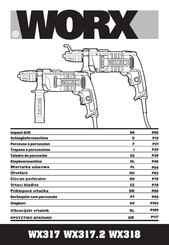 Worx WX318 Manual De Instrucciones