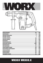 Worx WX333.X Manual De Instrucciones