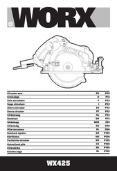 Worx WX425 Manual De Instrucciones