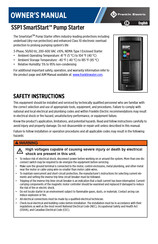 Franklin Electric SSP1 SmartStart Manual Del Propietário